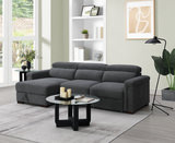 Gelina Power Sleeper Sofa With Storage Chaise - Left Facing Sofa thumbnail 4