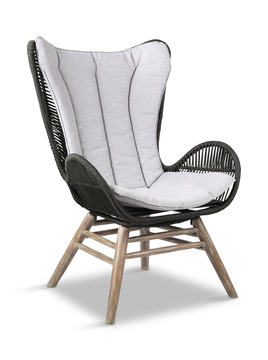image King (Outdoor) Lounge Chair - Light Wood