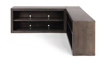 Vangard Large Modular Corner TV Console 
