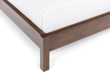 Taylor J Platform Queen Bed - Brown