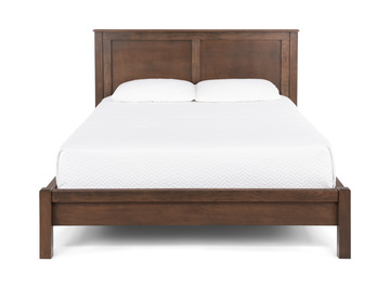 Taylor J Platform Queen Bed - Brown