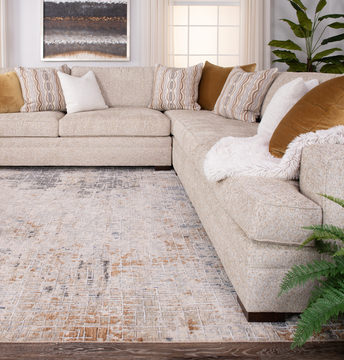 Galaxy Grid 8′0″ x 10′0″ Area Rug