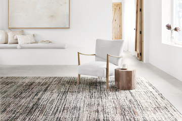 Theia Grey/Multi Area Rug - 5′0″ X 8′0″