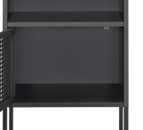 Jax Metal Nightstand - Grey  thumbnail 3