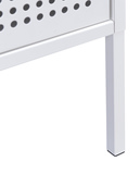 Jax Metal Nightstand - White thumbnail 5