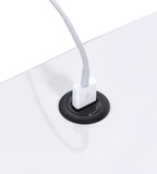 Jax Metal Nightstand - White thumbnail 4