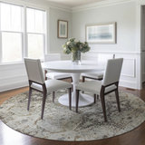 Karaj Linen Area Rug - 8′0″ X 8′0 thumbnail 2