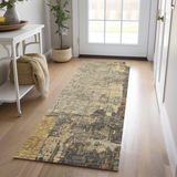Nouveau Khaki Area Rug - 2′3″ X 7′6″  thumbnail 2