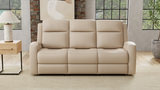 Andrew Leather Power Sofa thumbnail 7