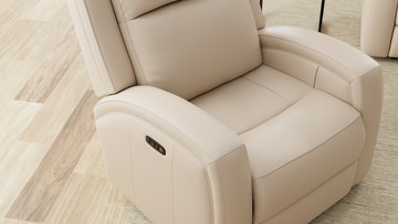 Andrew Leather Power Recliner