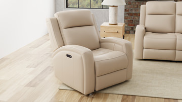 Andrew Leather Power Recliner