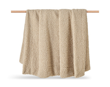 Teddy Throw Blanket - Cream