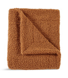 Teddy Throw Blanket - Caramel thumbnail 1