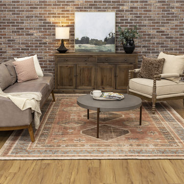 Zula Kinshasa Antique Area Rug - 8′0″ X 10′0″