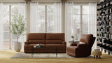 Robert Leather Power Reclining Sofa thumbnail 5