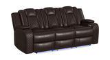 Cypress Power Reclining Sofa - Brown thumbnail 2