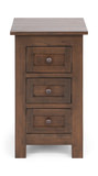 Taylor J 3 Drawer Nightstand thumbnail 2