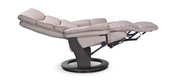 Oscar Swivel Recliner - Grey