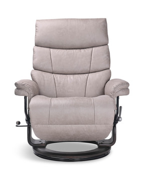 Oscar Swivel Recliner - Grey