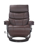 Oscar Swivel Recliner - Brown thumbnail 2