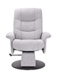 Dawn Swivel Glider Recliner & Ottoman - Cement thumbnail 4