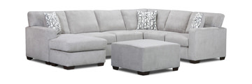 Crew Sectional with Left Chaise - Earth