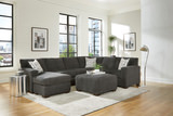 Crew Sectional With Left Chaise - Charcoal thumbnail 2