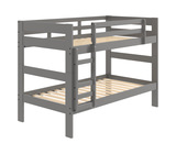Zaven Twin/Twin Bunk Bed - Gray thumbnail 1