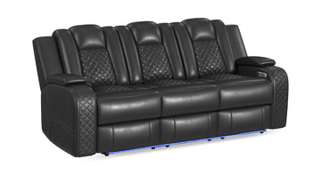 Cypress Power Reclining Sofa - Grey