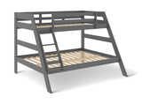 Zaven Twin/Full Bunk Bed - Gray thumbnail 1