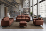 Ollie Leather Sofa thumbnail 3
