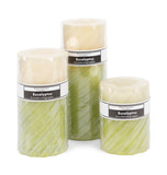 Eucalyptus Pillar Candle - 3″ X 4″ thumbnail 1