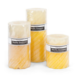 Vanilla Cinnamon Pillar Candle - 3″ X 4″ thumbnail 1