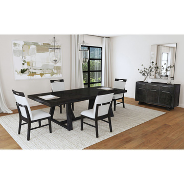 Transcend Dining Table With 4 Side Chairs