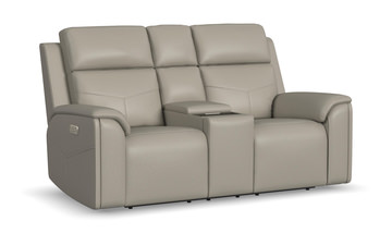 Vernon Power Loveseat With Console