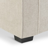 Arturo Tufted Storage Bench - Taupe thumbnail 6
