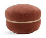 Contessa Swivel Ottoman - Paprika thumbnail 1