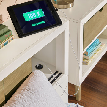 Sunland Bookcase Bedroom Suite - Twin