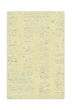 Hand Knotted Area Rug - 5′7″ X 8′6″