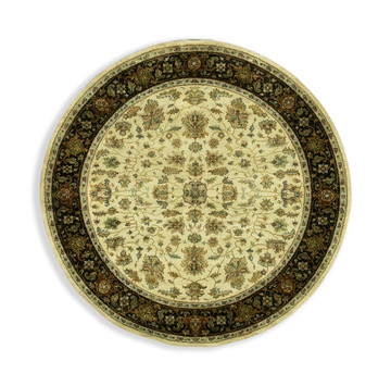 image Hand Knotted Area Rug - 6′0″ X 6′0″ Round