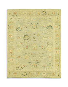 Hand Knotted Area Rug - 7′11″ X 10′2″