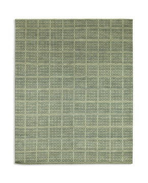 Hand Knotted Area Rug - 8′0″ X 9′11″