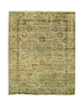 Hand Knotted Area Rug - 8′0″ X 10′1″