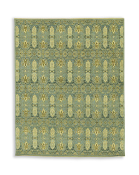 Hand Knotted Area Rug - 8′0″ X 10′2″