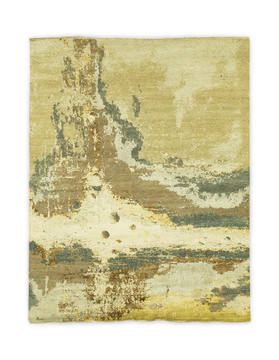 Hand Knotted Area Rug -  7′10″ X 10′0″