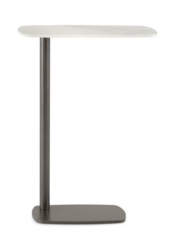 Leo Square Porcelain End Table