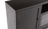 Custom Large Media Console With Glass Doors thumbnail 3