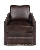 Itasca Swivel Chair - Dark Brown thumbnail 2