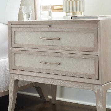 Maidstone Nightstand With Jute Inset