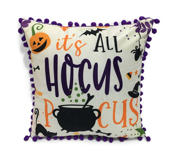 18″ Pillow - Halloween Sayings